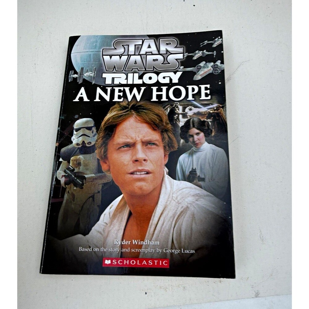 Star Wars Trilogy Paperback Lot A New Hope Empire Strikes Back Return Jedi (3)